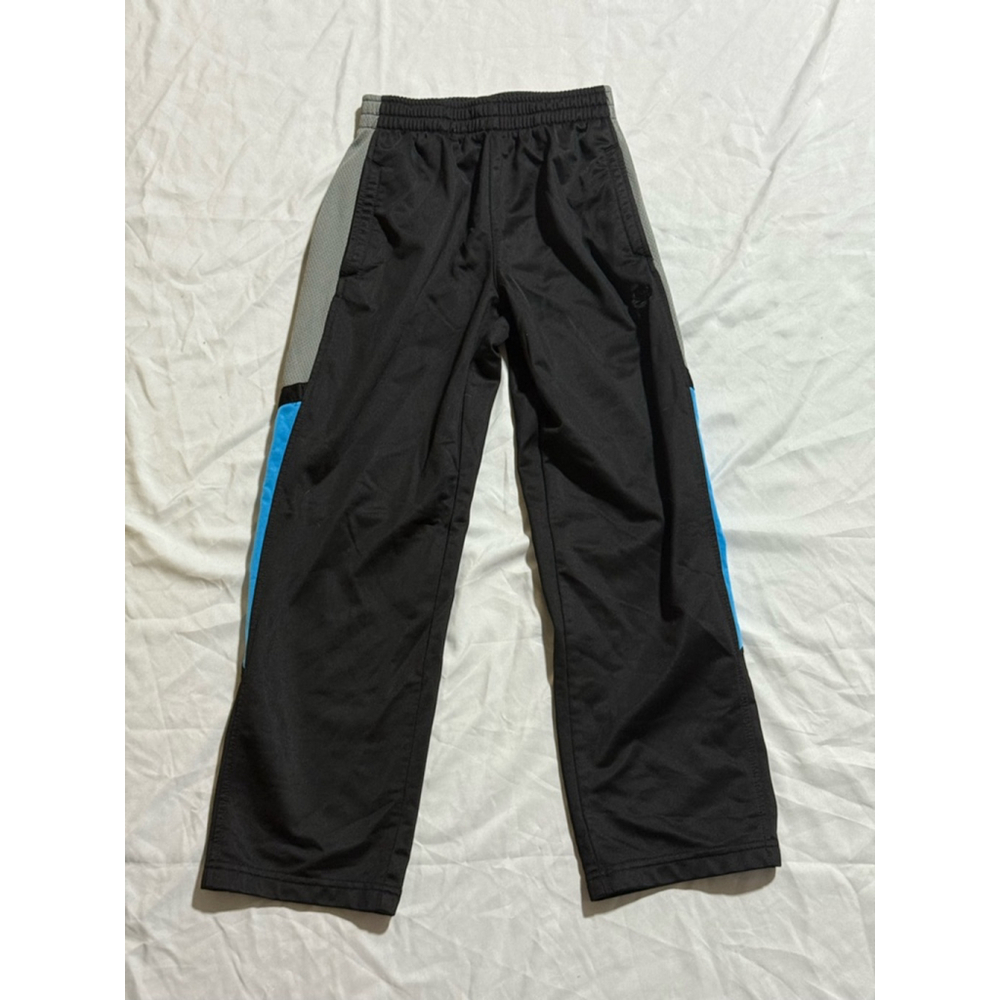 Boys Starter Track Pants Size M Black Blue